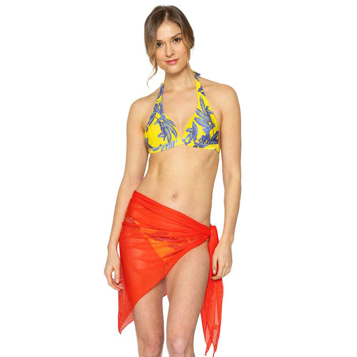 Mesh Net Triangular Sarong Scarf by Madeline Love