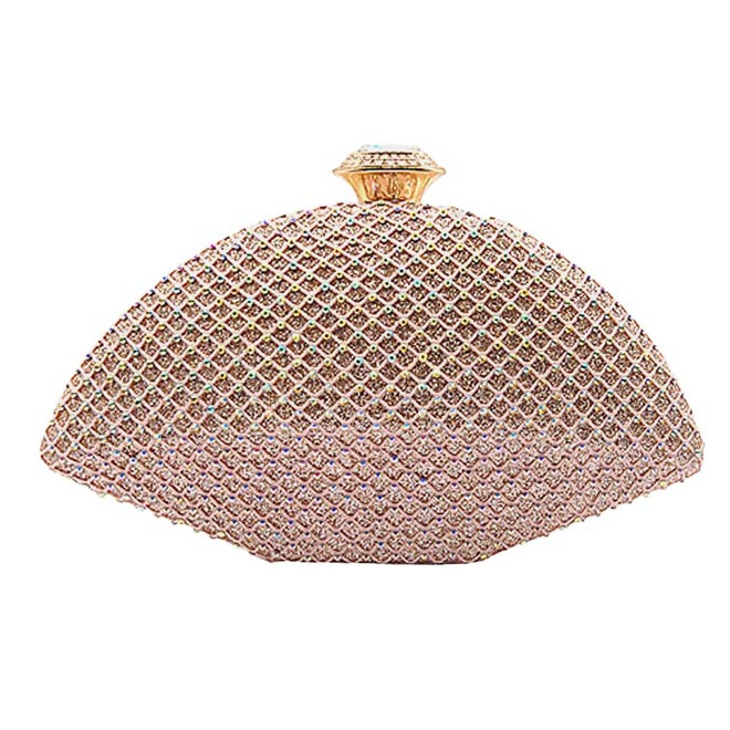 Bling Evening Clutch Crossbody Bag by Madeline Love