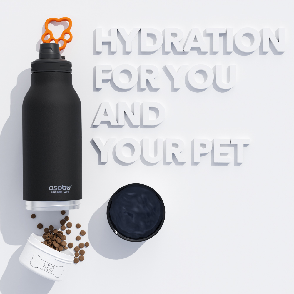 Black Buddy Bottle by ASOBU®