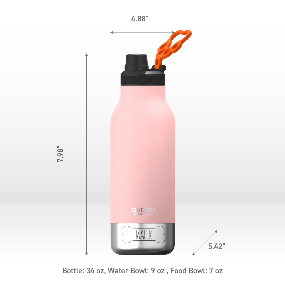 Pink Buddy Bottle by ASOBU®