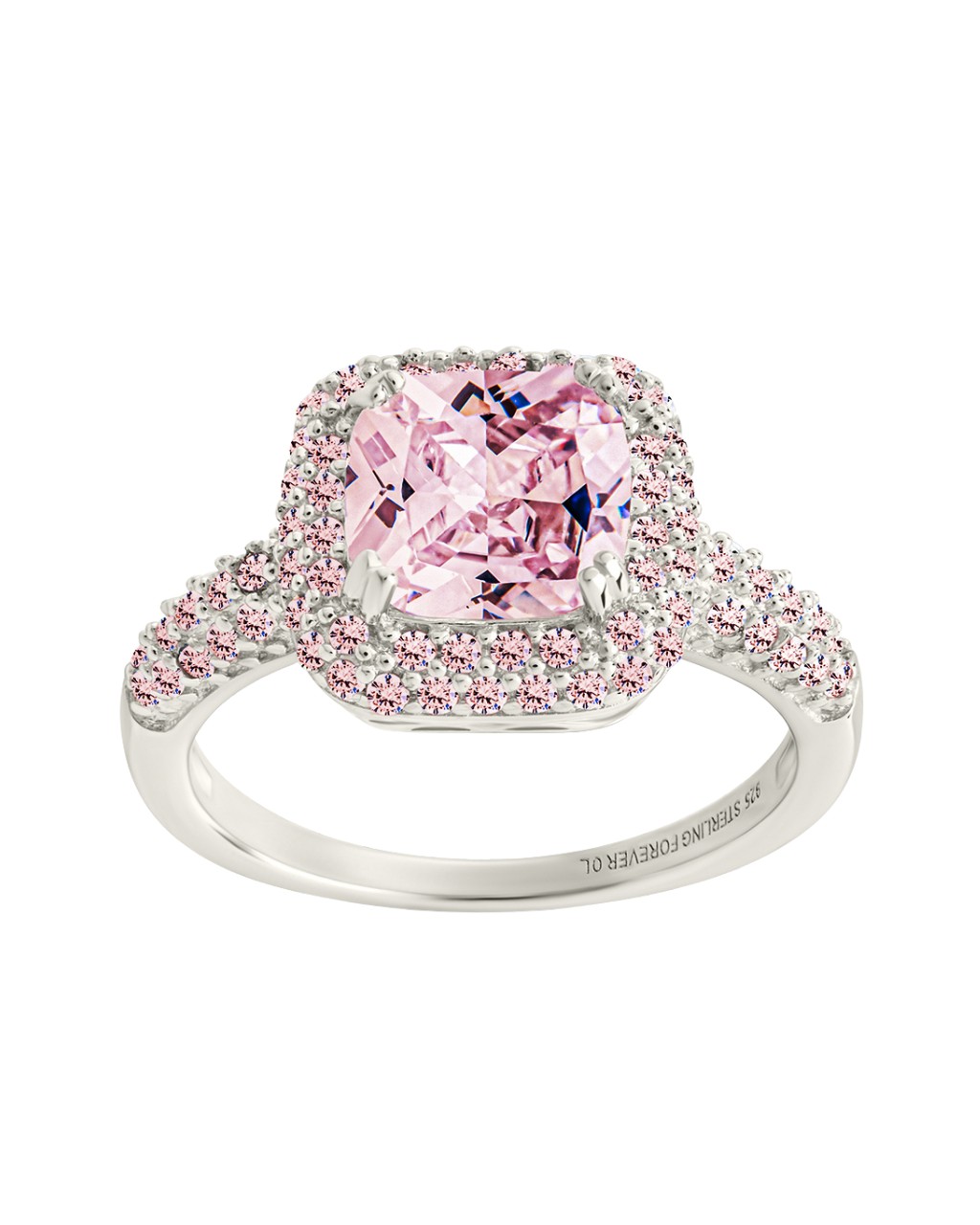 Pink CZ Legacy Ring