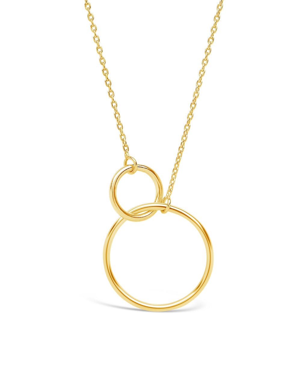 Interlocking Open Circle Pendant