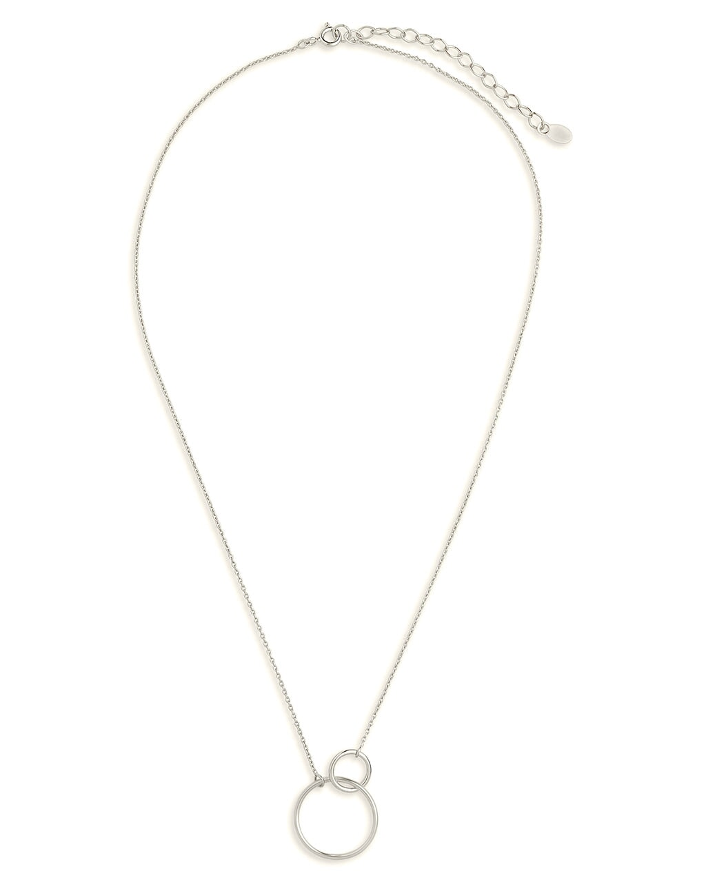 Interlocking Open Circle Pendant