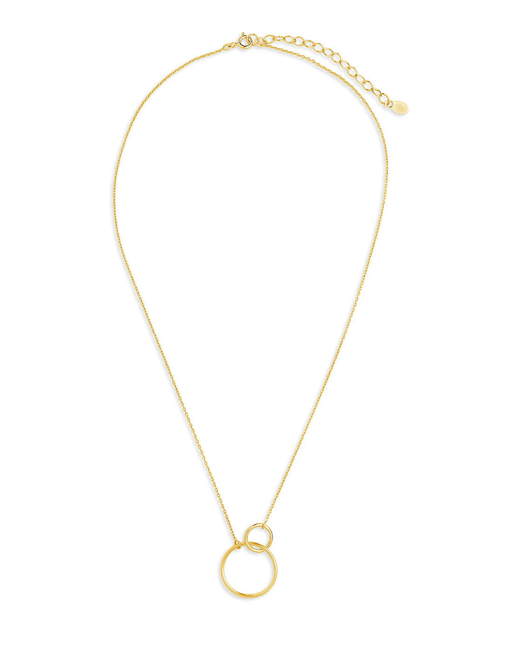 Interlocking Open Circle Pendant