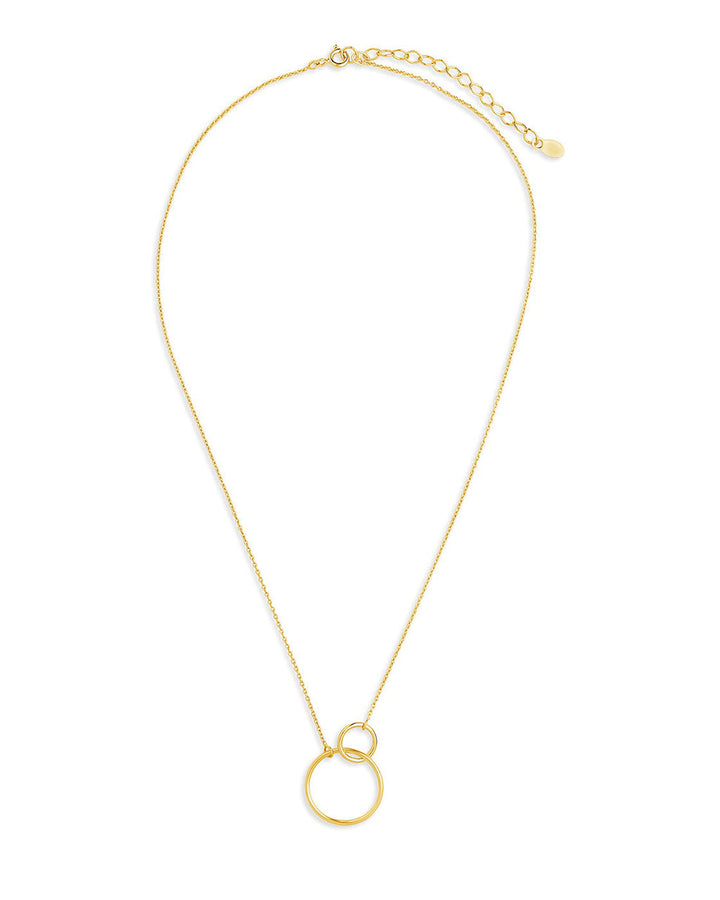 Interlocking Open Circle Pendant