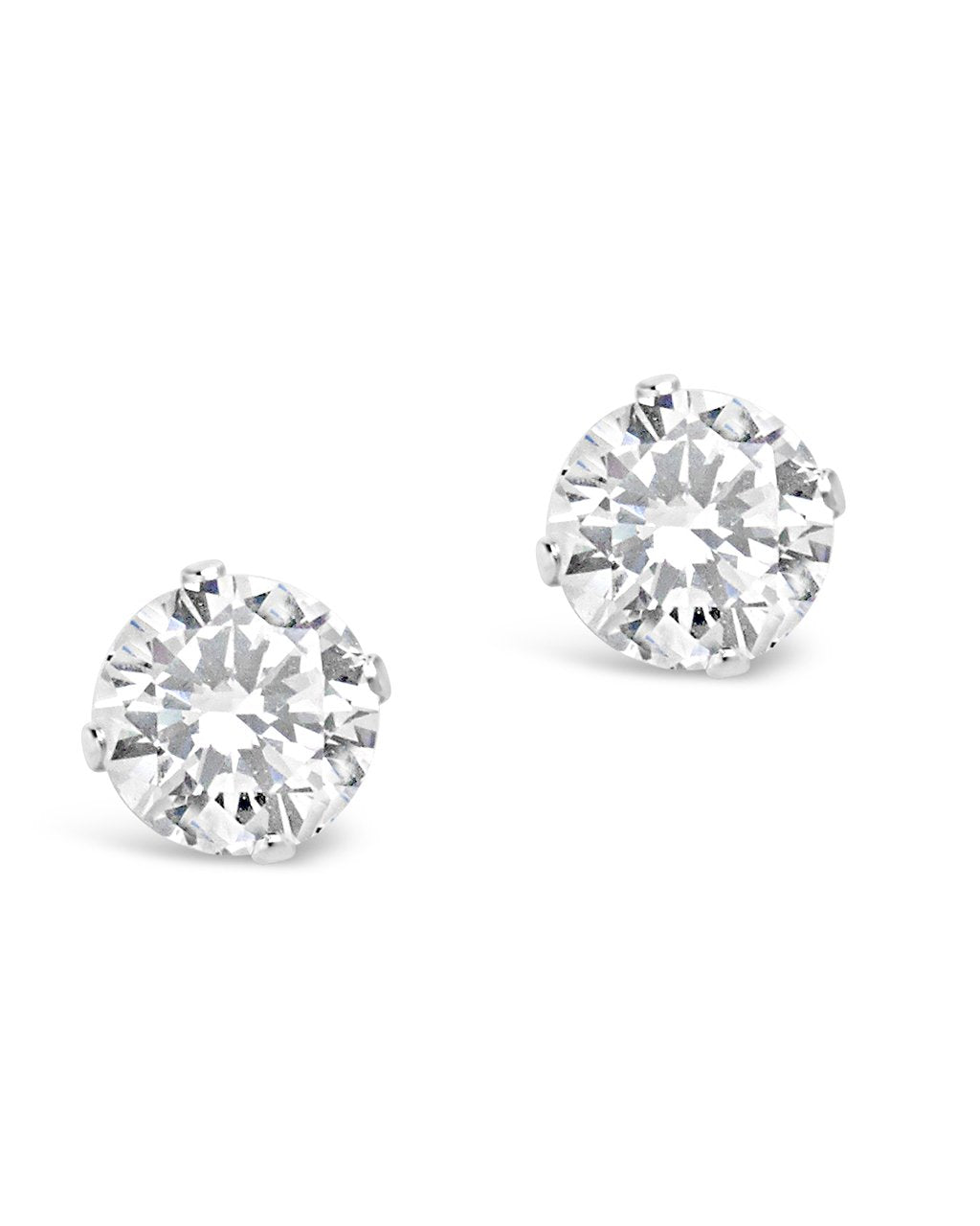 CZ Stud Earrings - 5mm