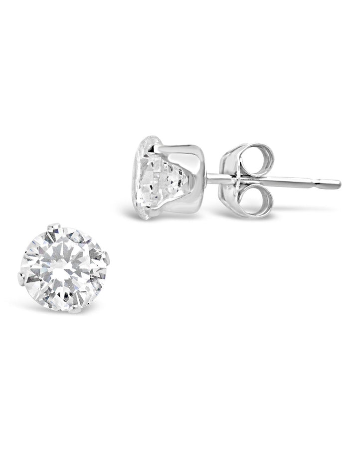 CZ Stud Earrings - 5mm