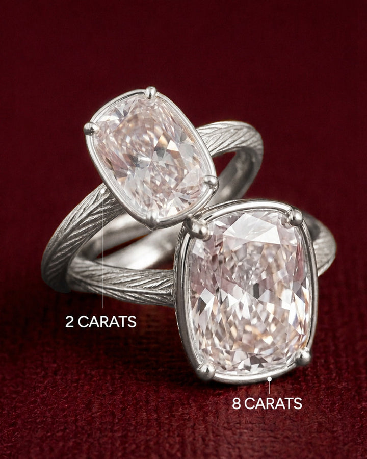 Elongated Mini Cushion Ring