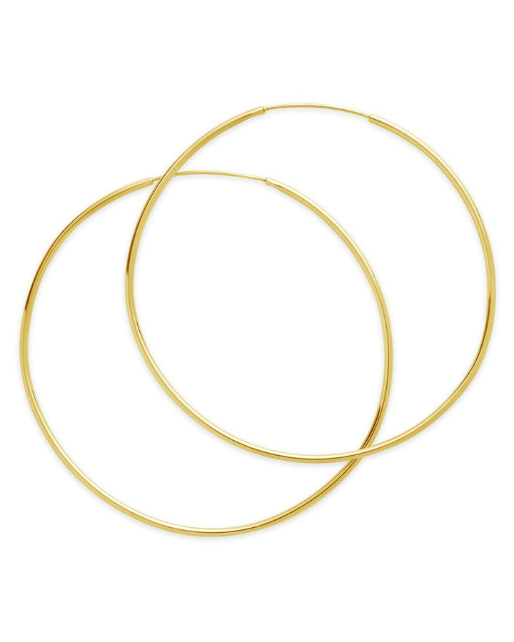 Infinity Hoops - 2.75"