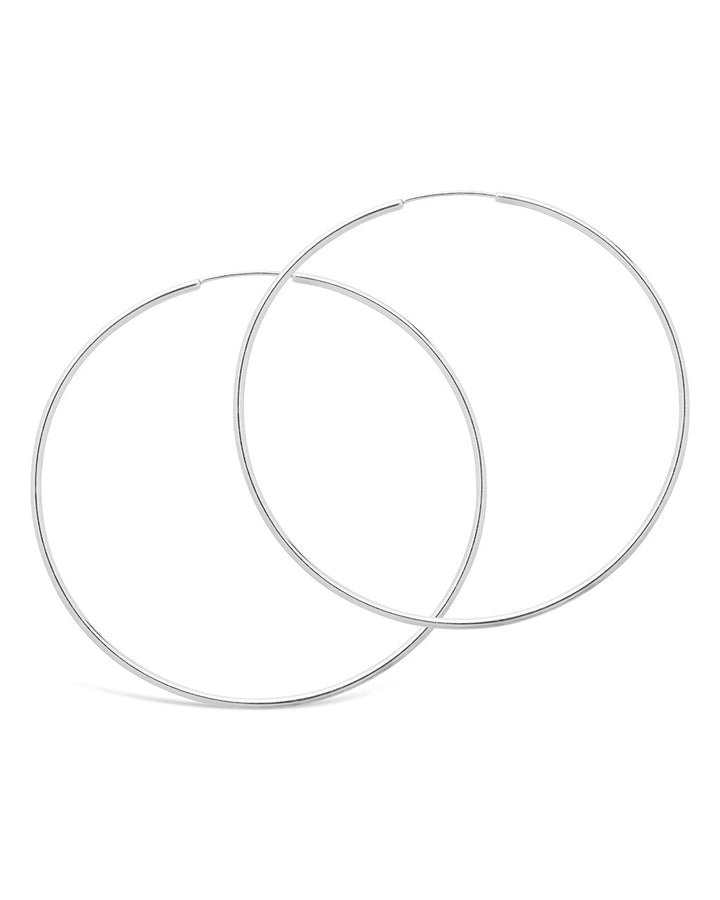 Infinity Hoops - 2.75"