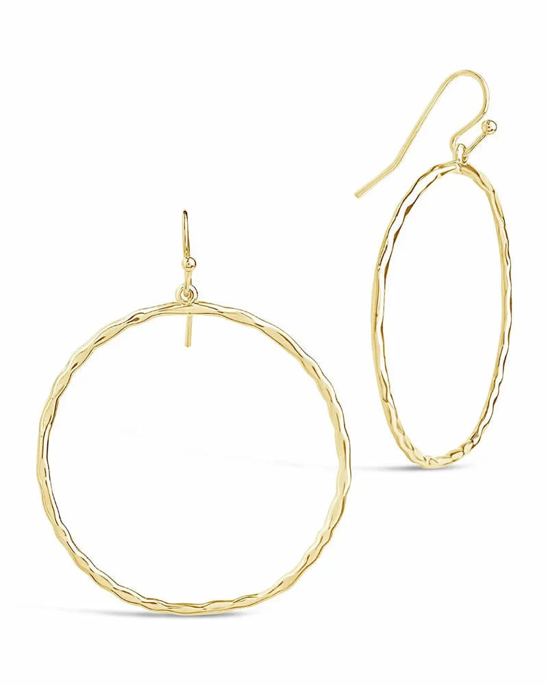 Gold and Silver Dangle Earrings by Sterling Forever