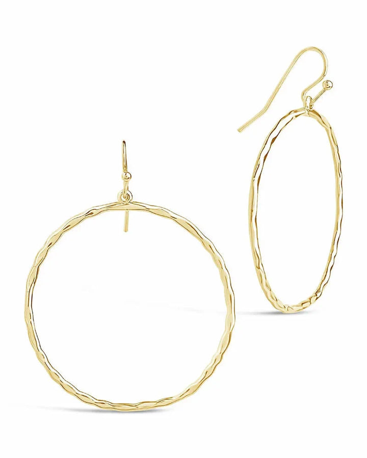 Gold and Silver Dangle Earrings by Sterling Forever