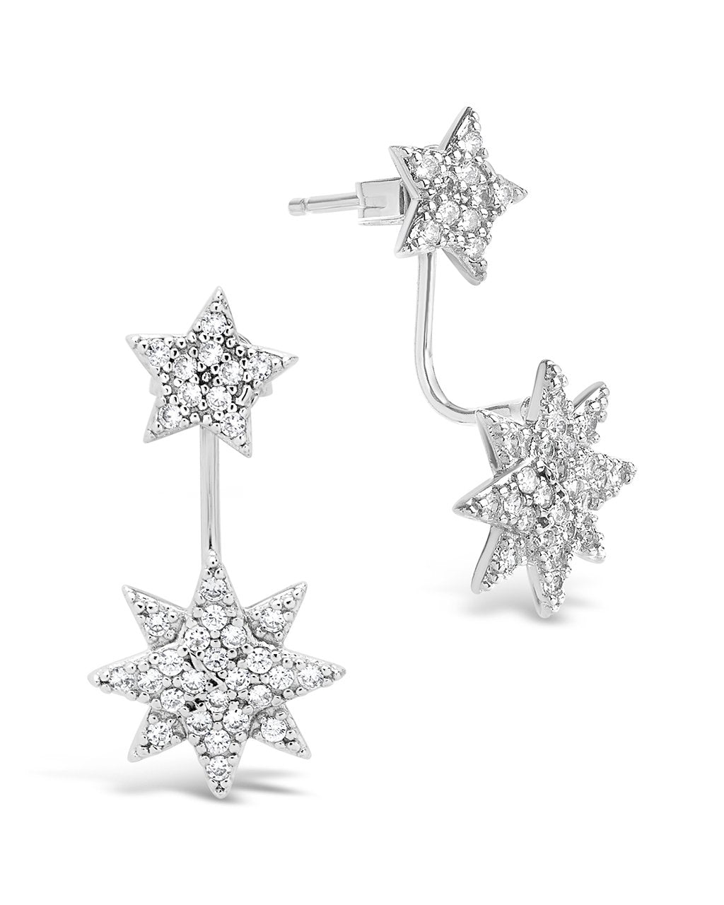 Starburst Jacket Earrings