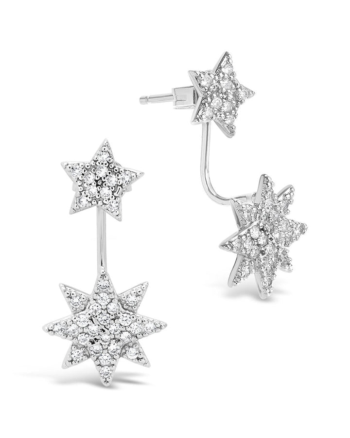 Starburst Jacket Earrings