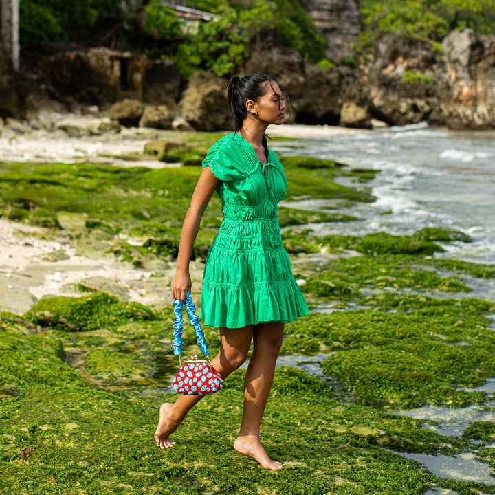 The Srikandi Dress In Kelly Green