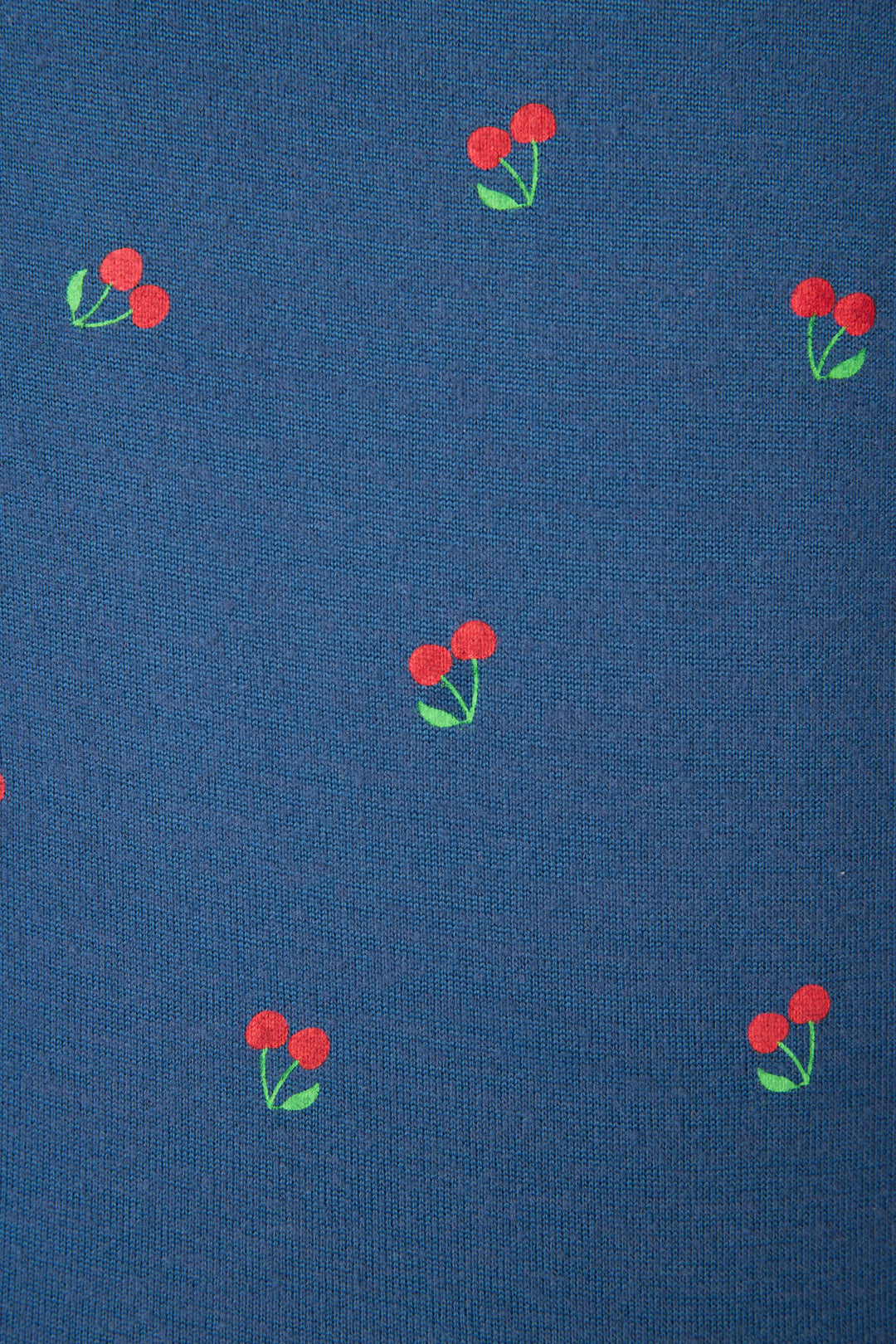 Star Spangled Summer True Navy Cherry Print Tank Top
