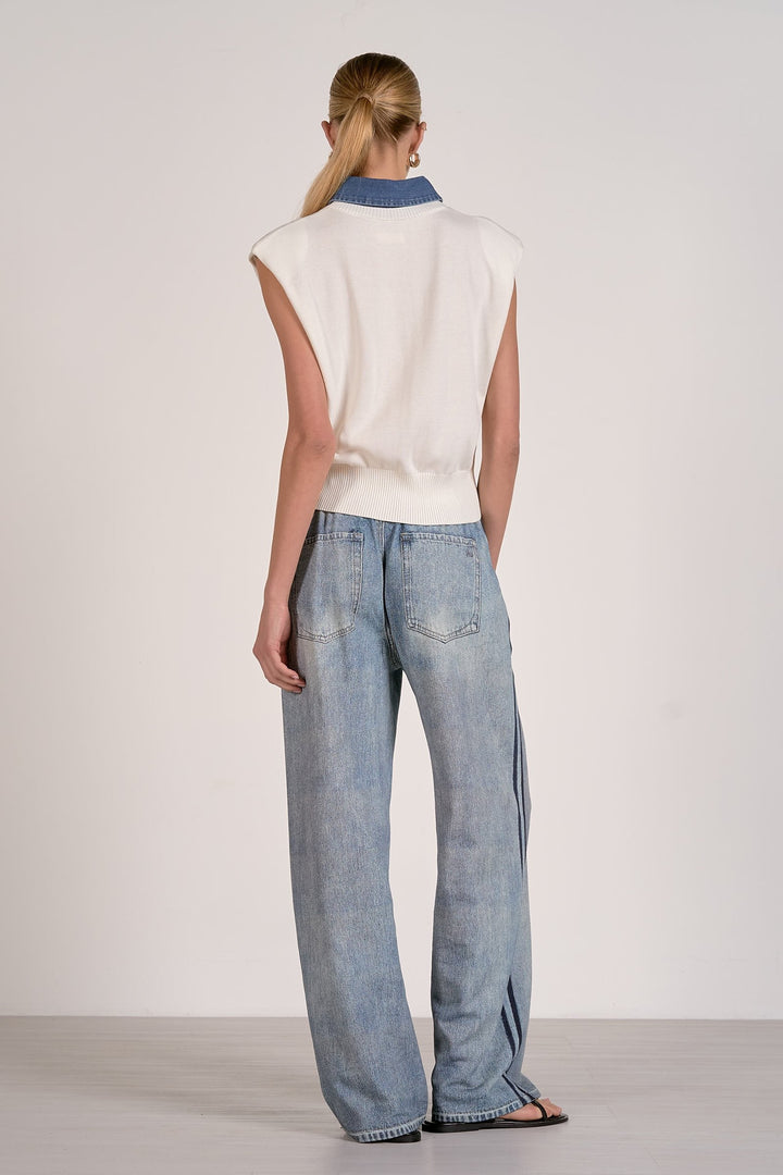 Piper Top Off White