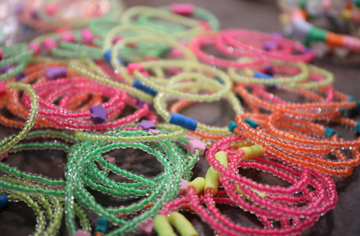 Teen Star Seed Bracelet | Orange