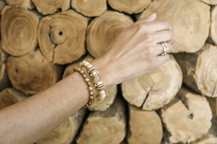 Metal Single Stack Bracelet | Gold