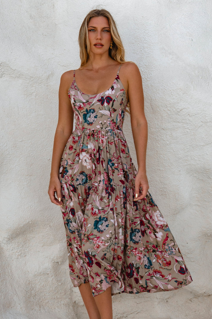 Sea Dreamer Strappy Midi Dress by Bali ELF