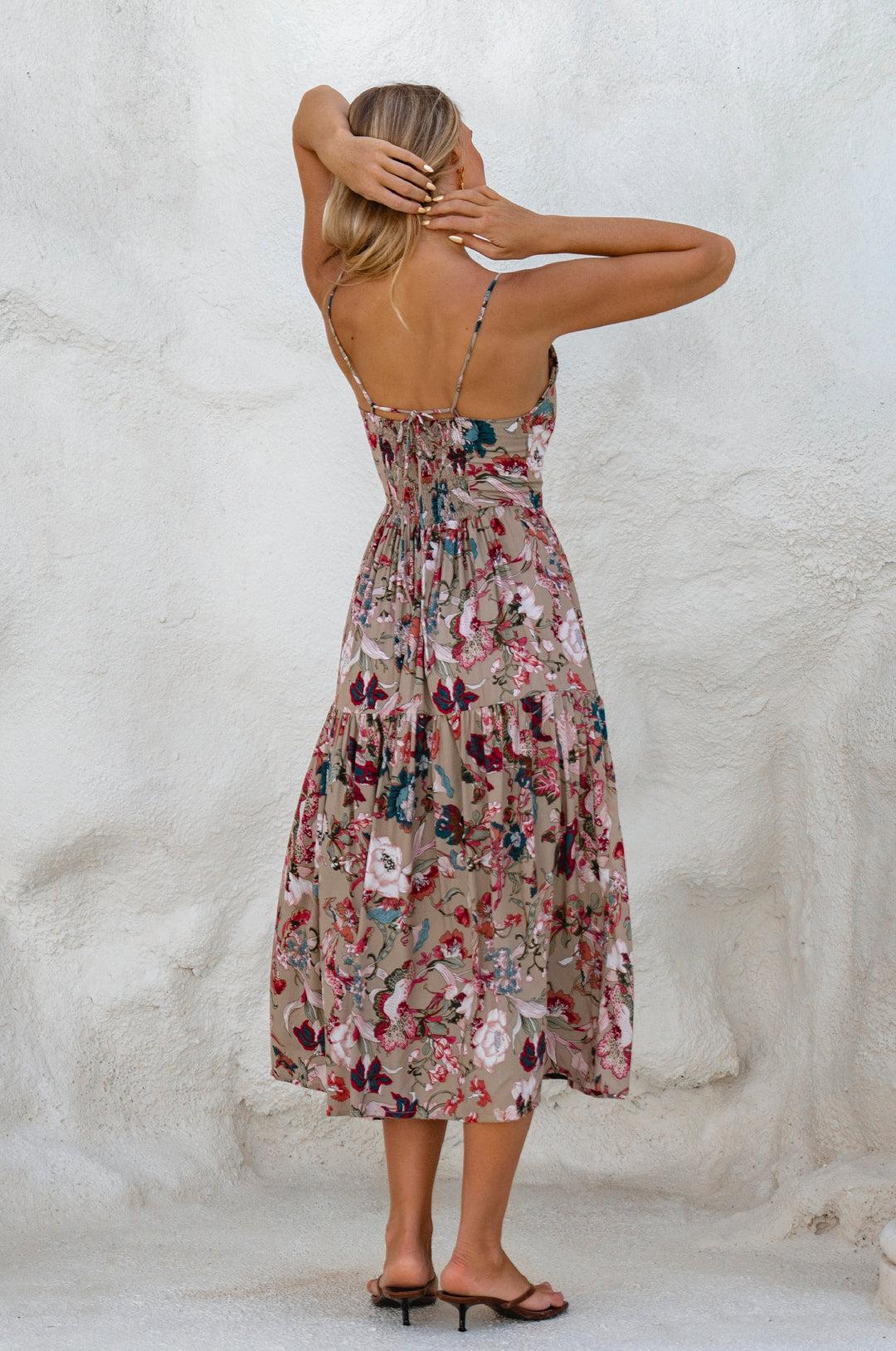 Sea Dreamer Strappy Midi Dress by Bali ELF