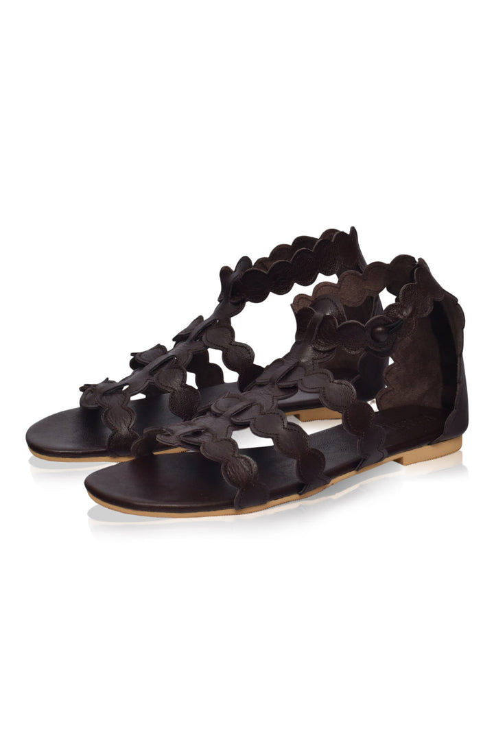 Sol Leather Greek Sandals by Bali Lane