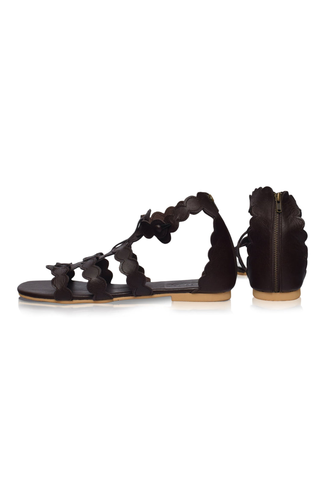 Sol Leather Greek Sandals by Bali Lane