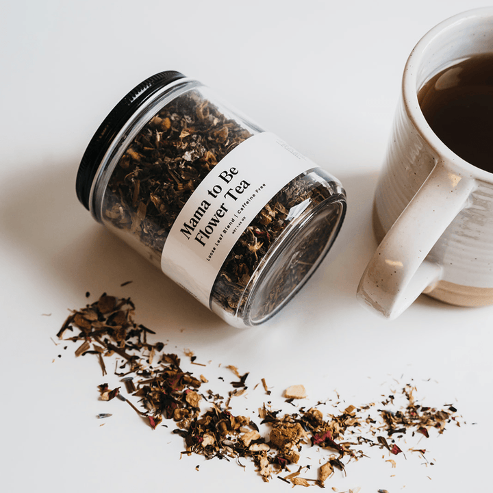 Mama To Be Flower Tea - Glass Jar by Giften Market