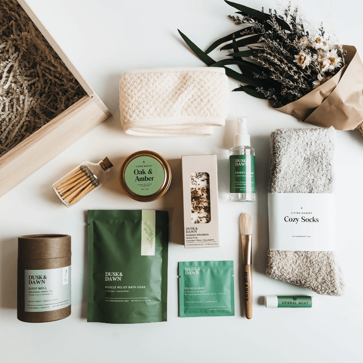Soothing Sanctuary Luxury Gift Crate by Giften Market