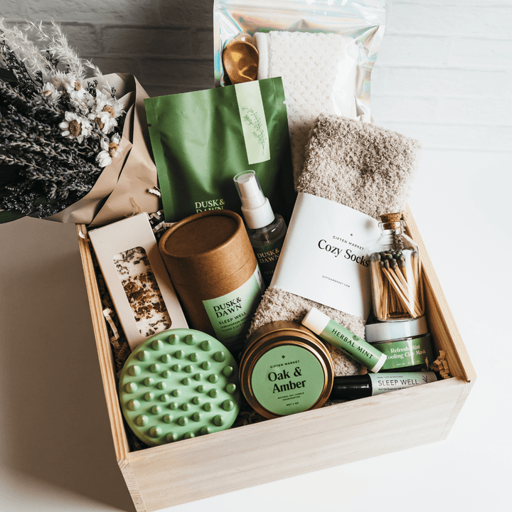 Soothing Sanctuary Luxury Gift Crate by Giften Market