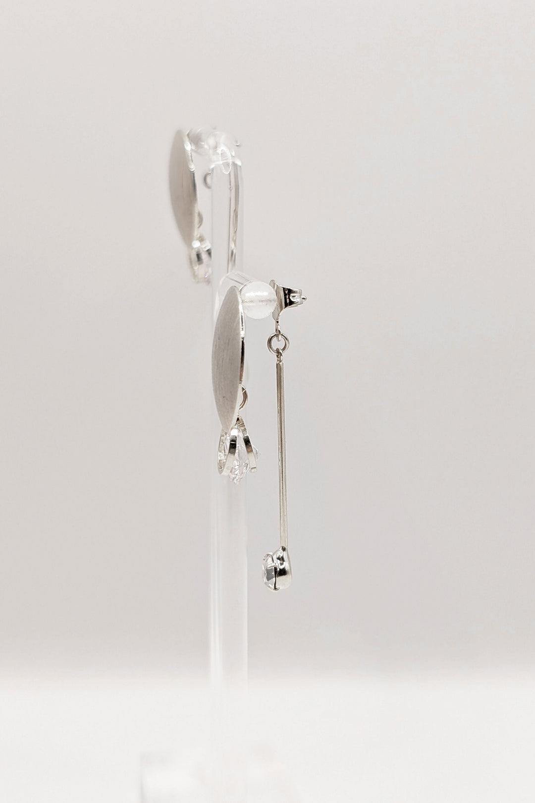Stacey CZ Crystal Drop Earrings
