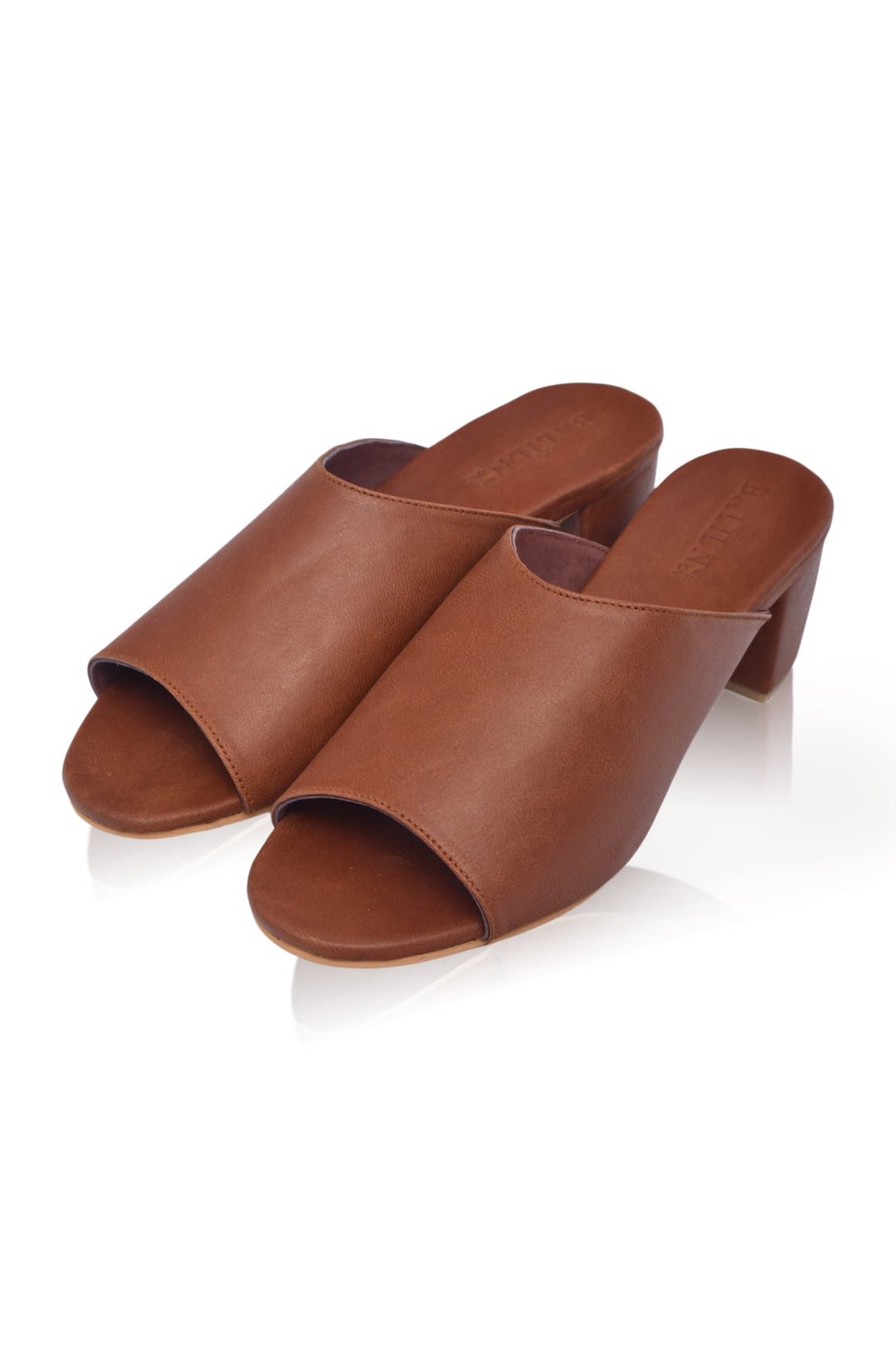 Stella Leather Mules by Bali Lane