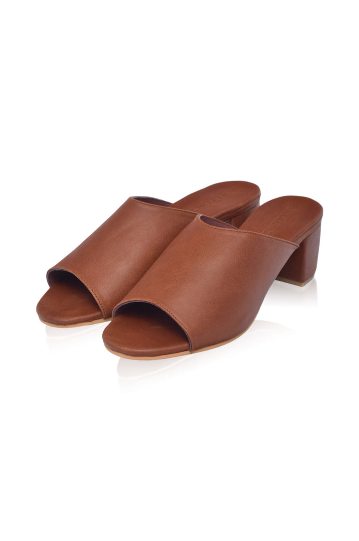 Stella Leather Mules by Bali Lane