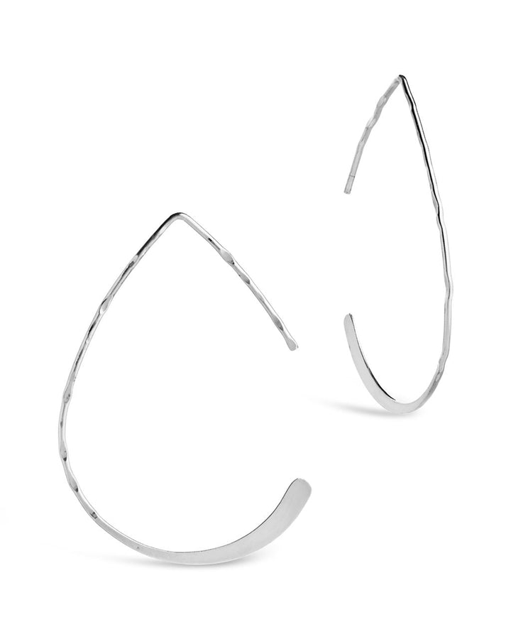 Teardrop Threader Earrings