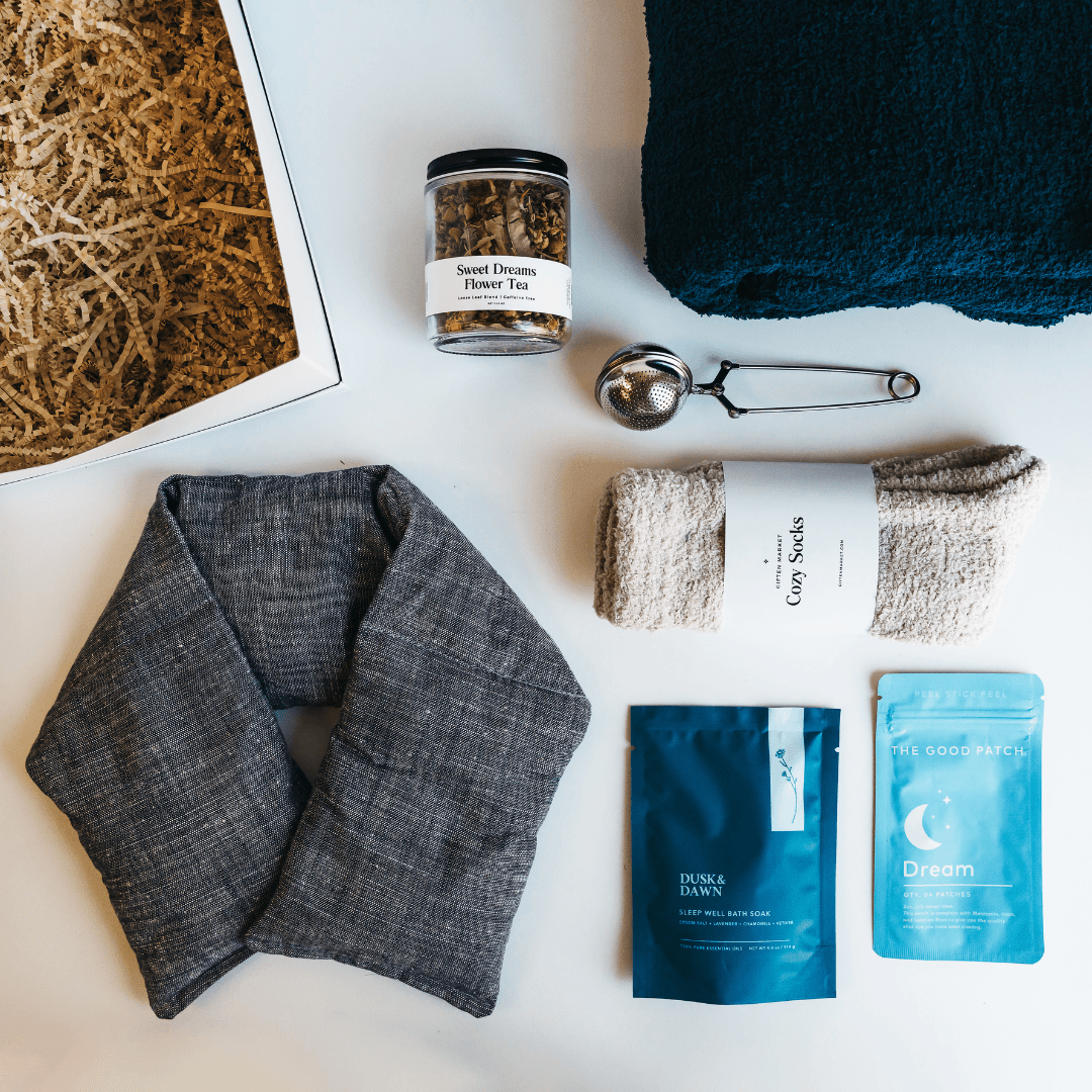Comfort & Care Gift Box - Navy by Giften Market