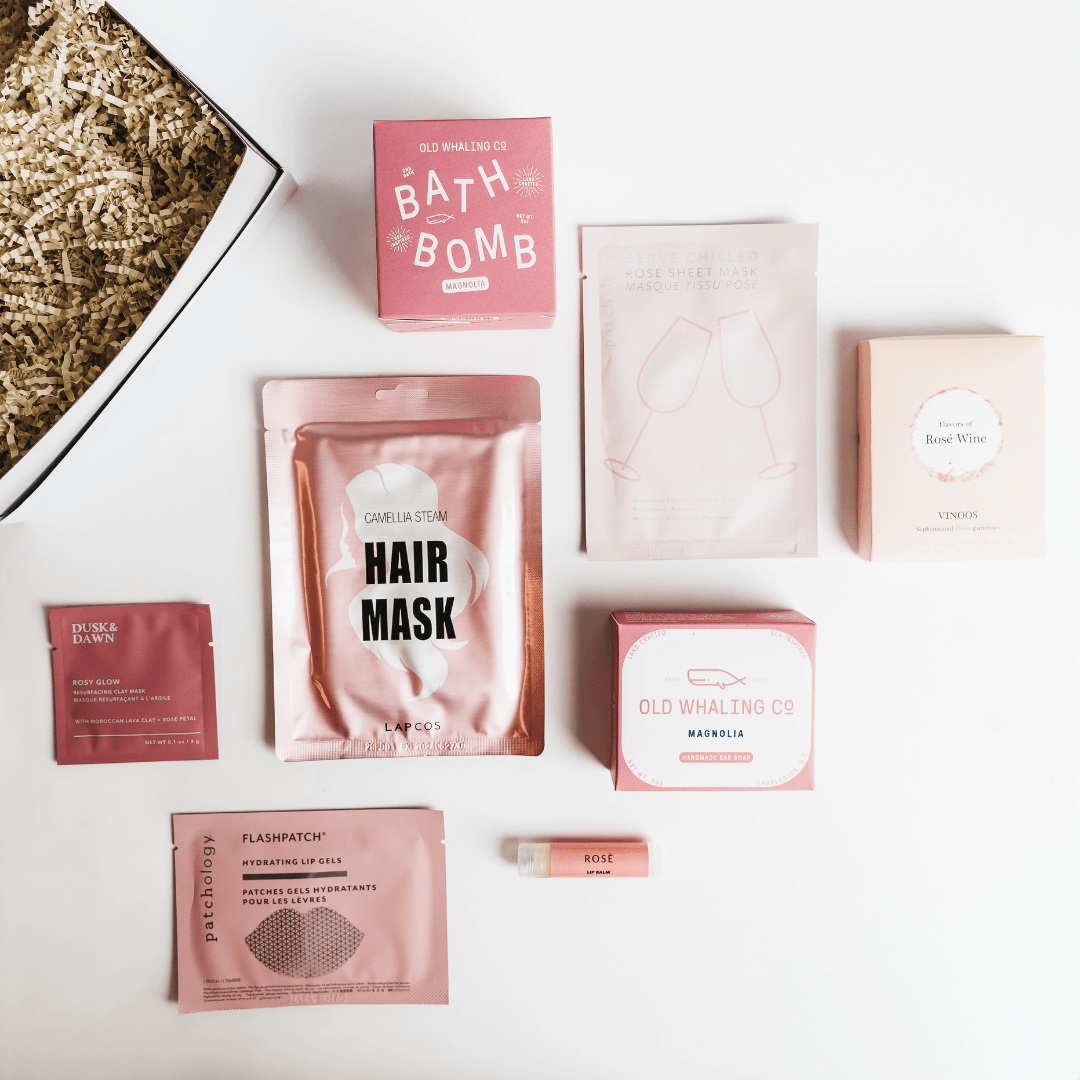 Rosy Outlook Beauty Gift Box by Giften Market