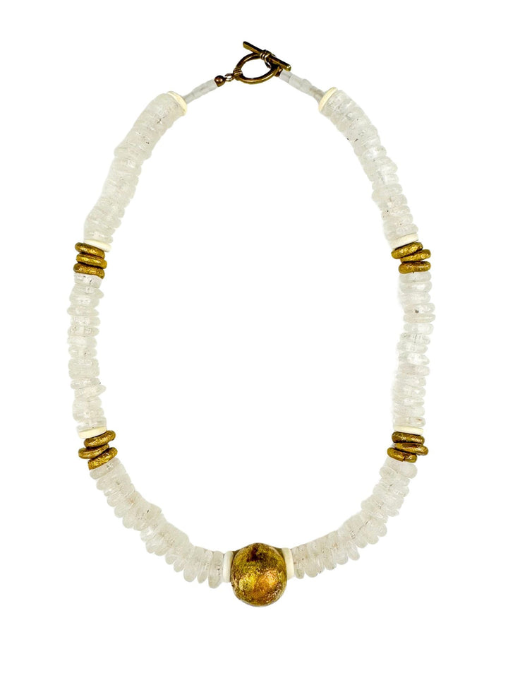 Classic Glass Necklace | Mist