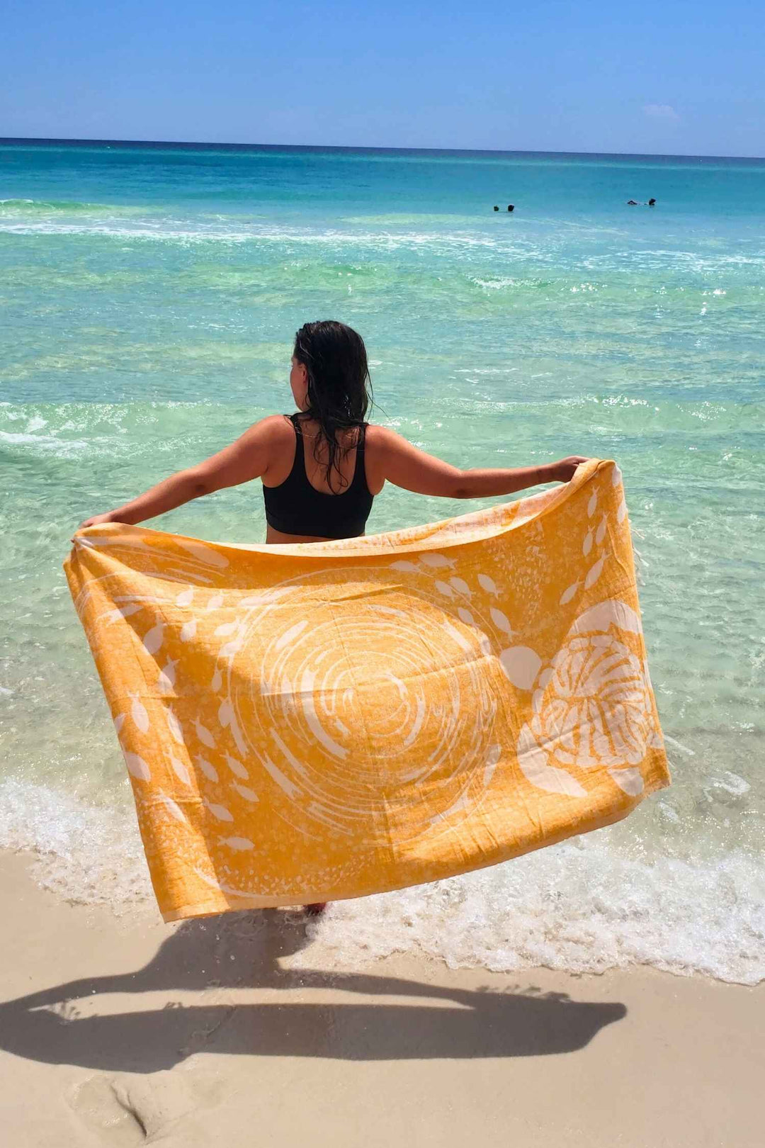 Tourbillon Jaune - Turkish Towel by Sun Drunk