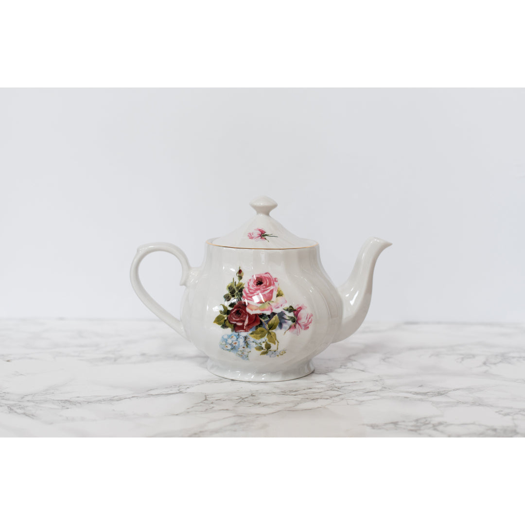 Limited Edition: Vintage Bloom Teapot by Tuxton Home