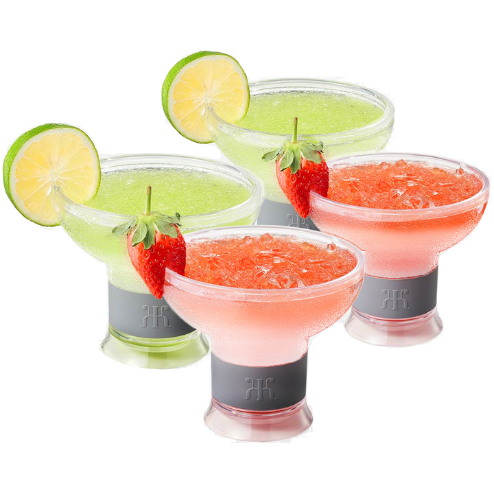 Frozen Margarita & Cocktail Chiller Glasses | Set of 4