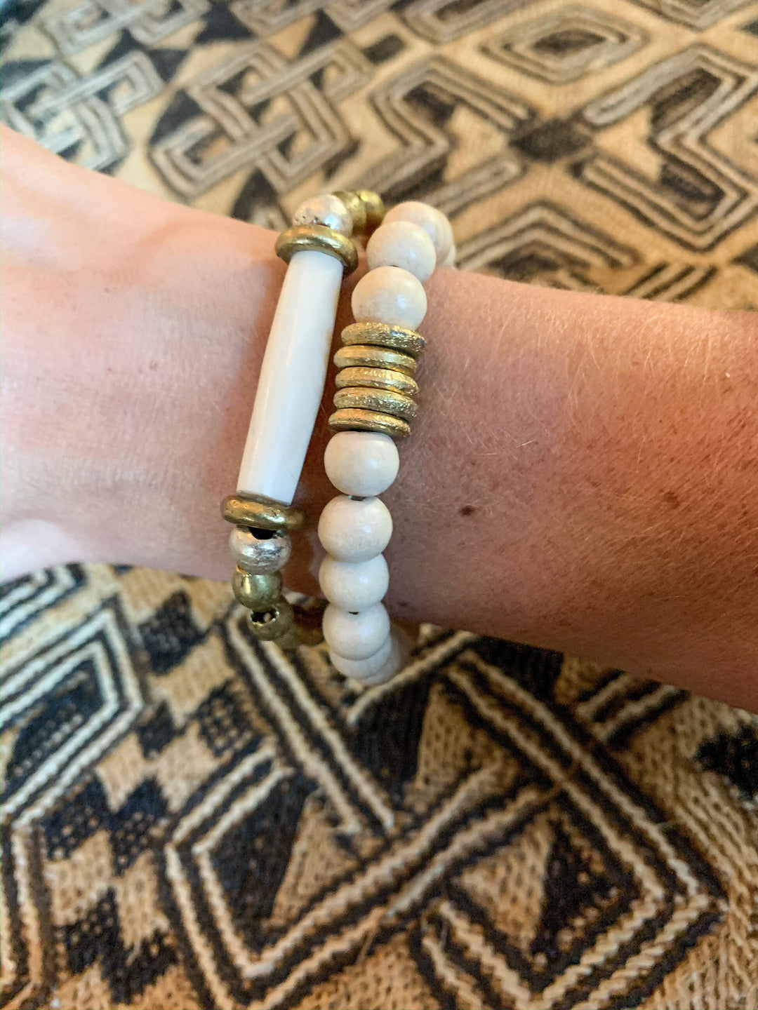 Duo Bracelet Set | Gold