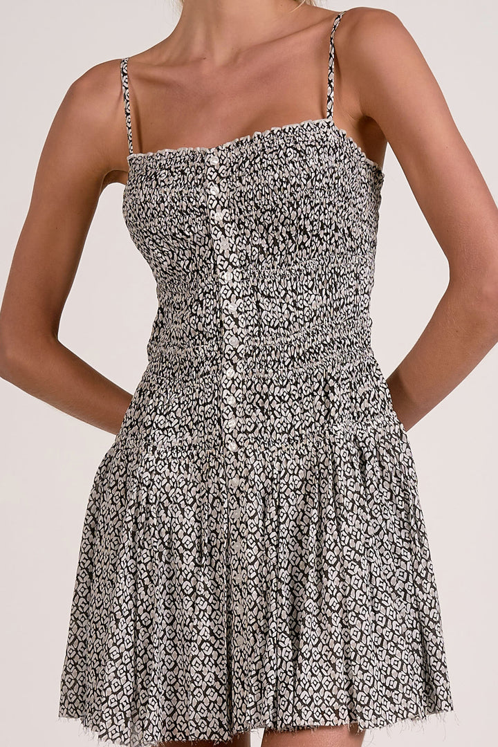 Zola Mini Dress Black Zina
