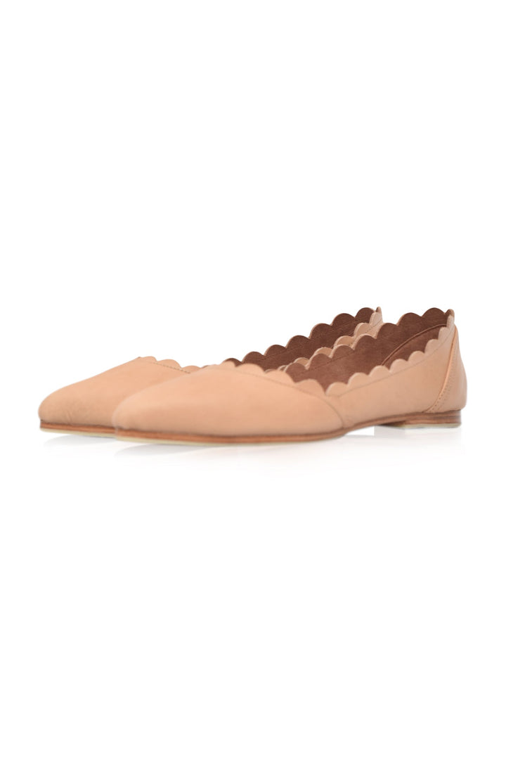 Valentina Leather Ballet Flats by ELF