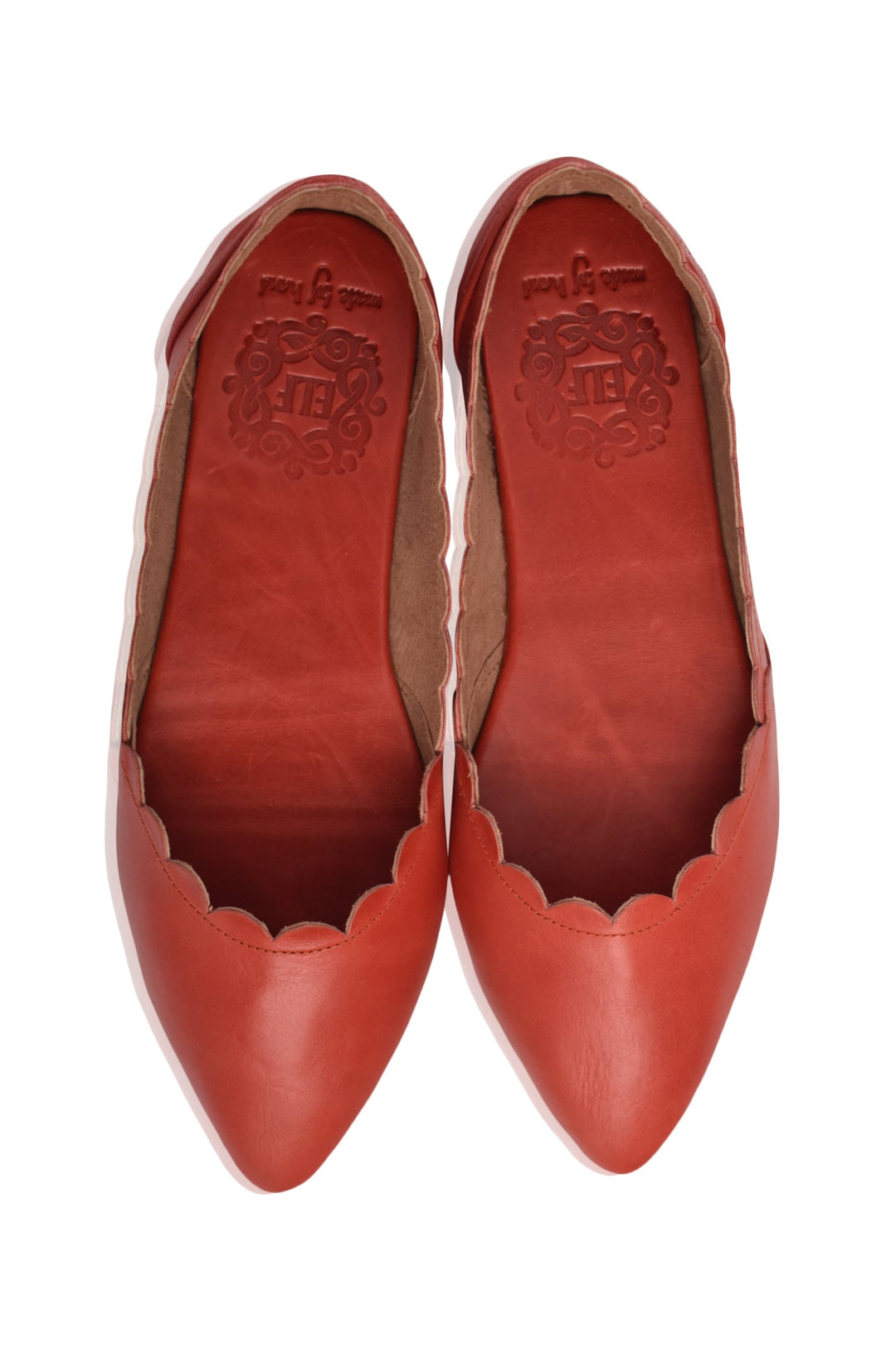 Valentina Leather Ballet Flats by ELF
