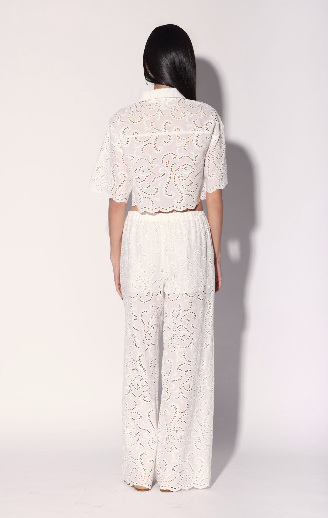 Lysander Pant, White Eyelet