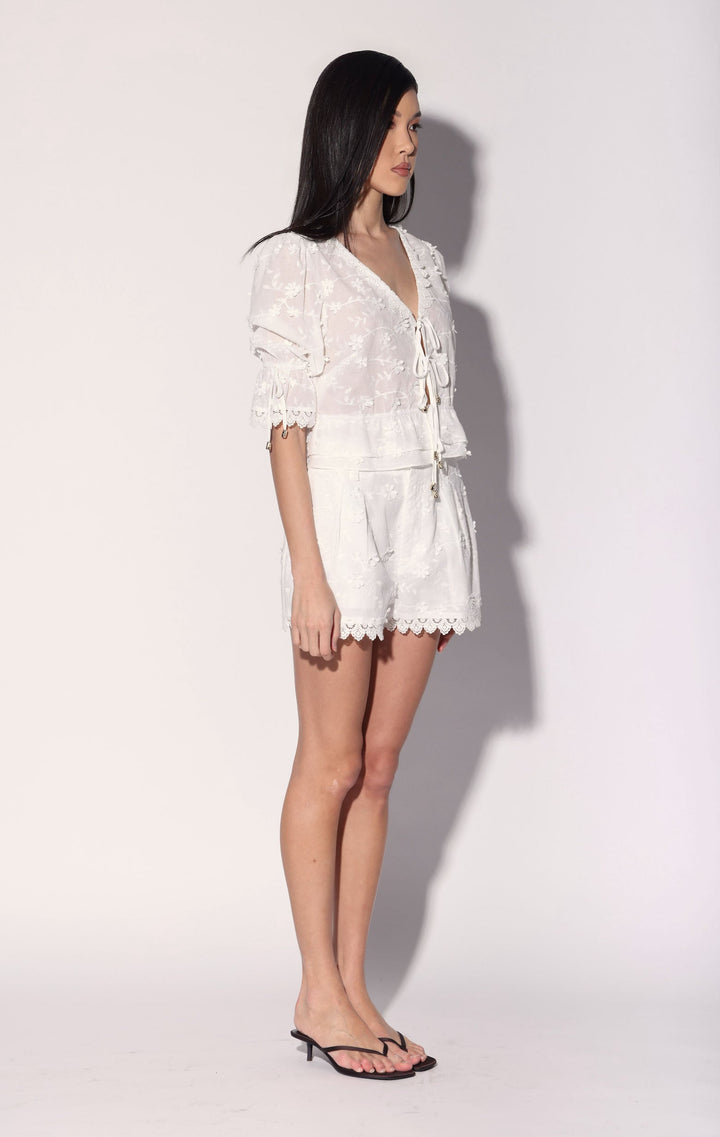 Benson Short, White