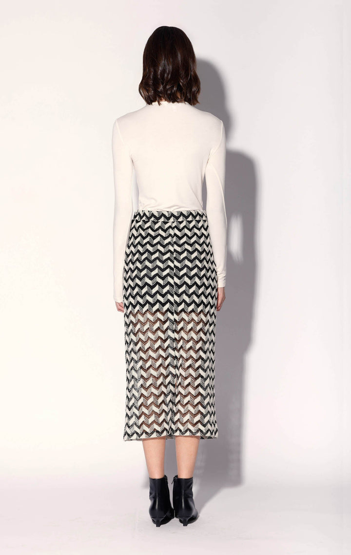 Nelle Skirt, Chevron Crochet