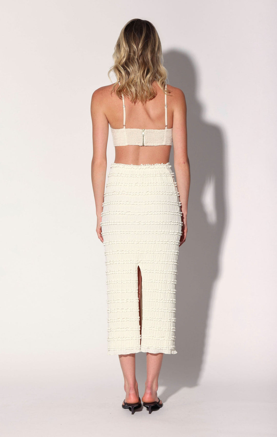 Roya Skirt, Cream Lace