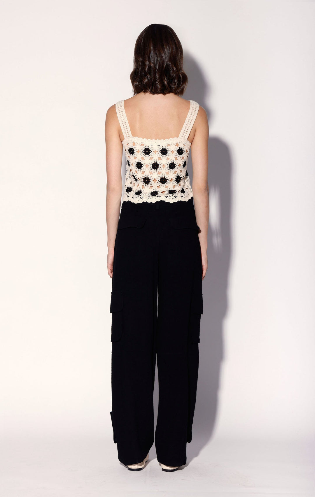 Beverly Tank Top, Dot Crochet