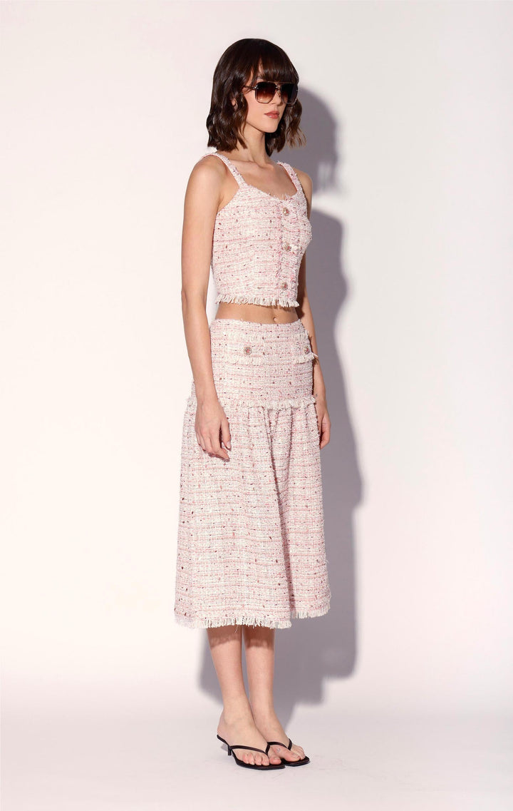 Aria Top, Blossom Tweed